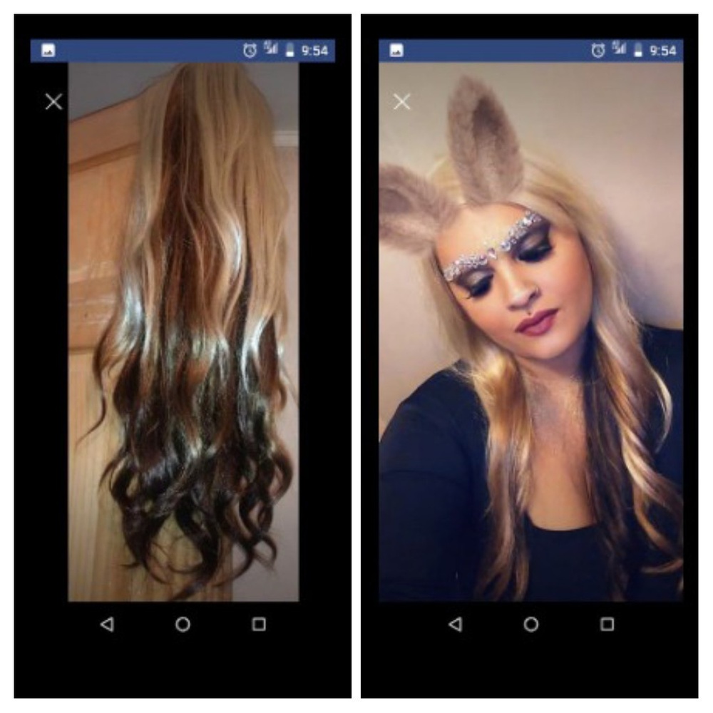 😍Long Wig - blonde and brown